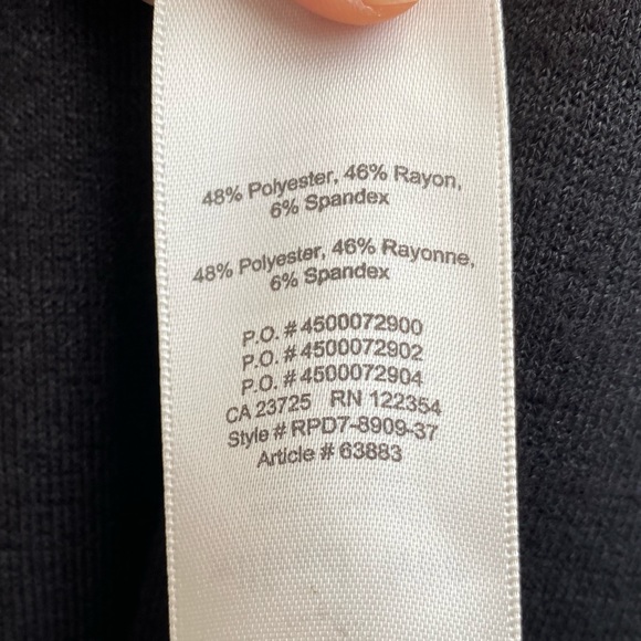 NWT Aritzia/Wilfred free little black dress. Size XXS. - Picture 6 of 6